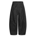 Barrel Leg Jeans Black