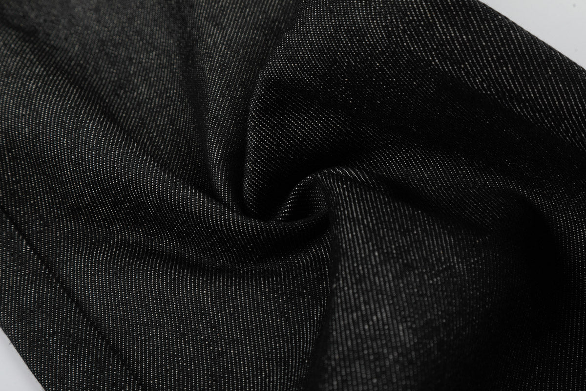 Buckle Baggy Denim Pant