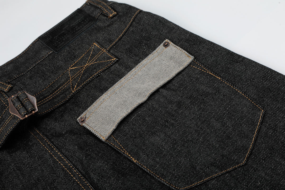 Buckle Baggy Denim Pant