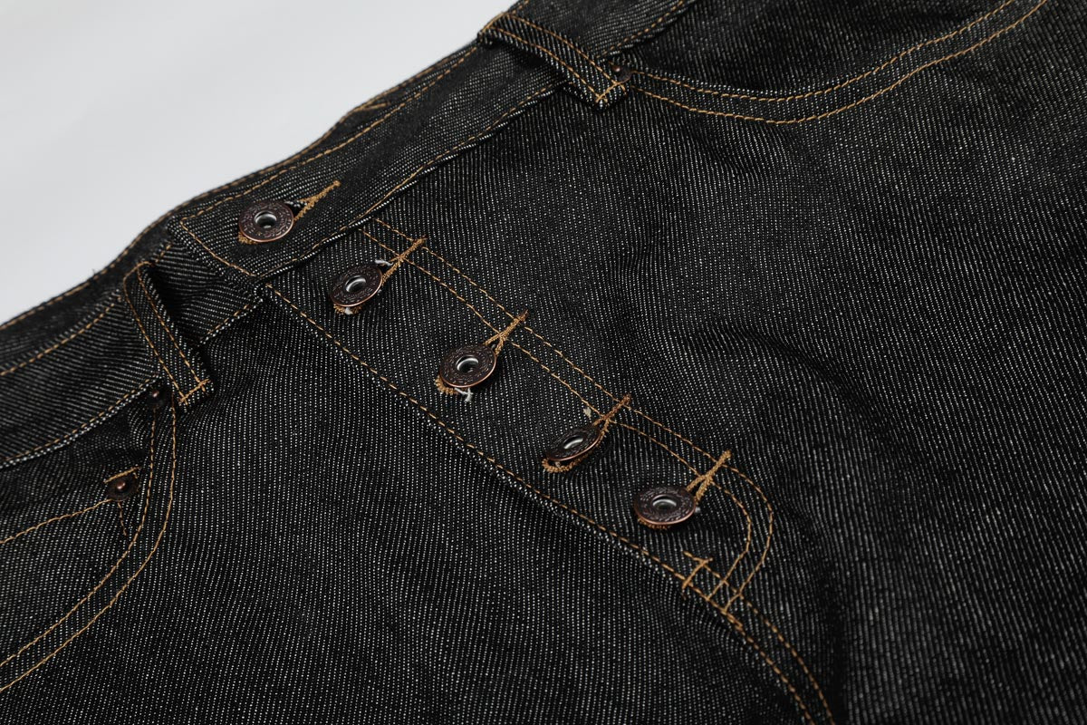 Buckle Baggy Denim Pant