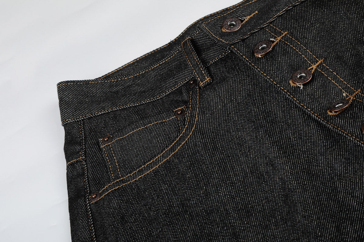 Buckle Baggy Denim Pant