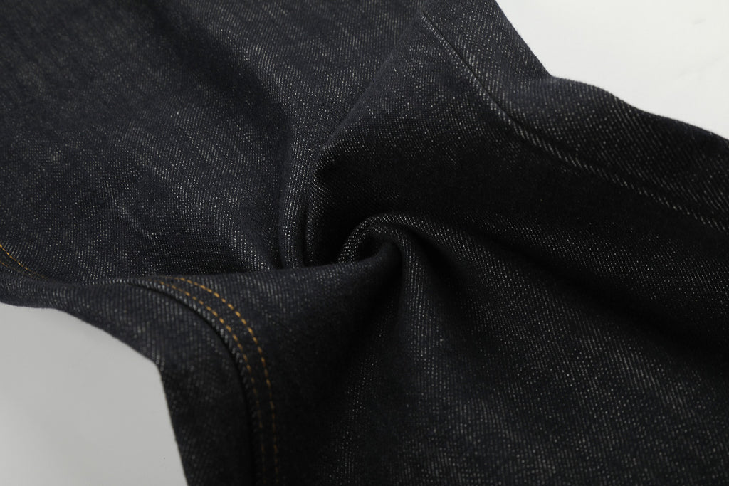Asymmetric Fly Baggy Denim Pant