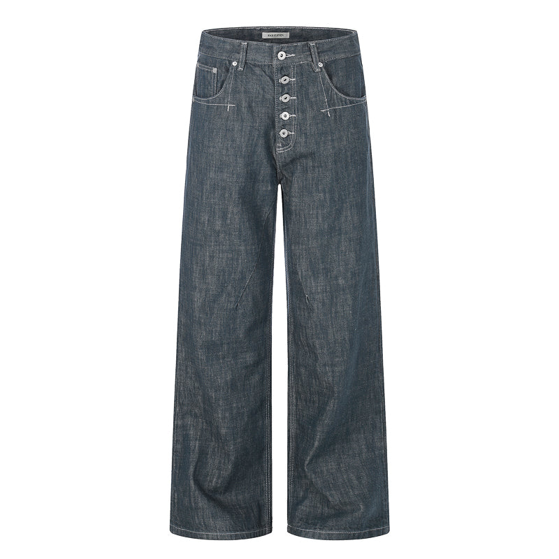 Baggy Straight Denim Pant