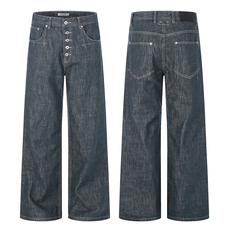 Baggy Straight Denim Pant