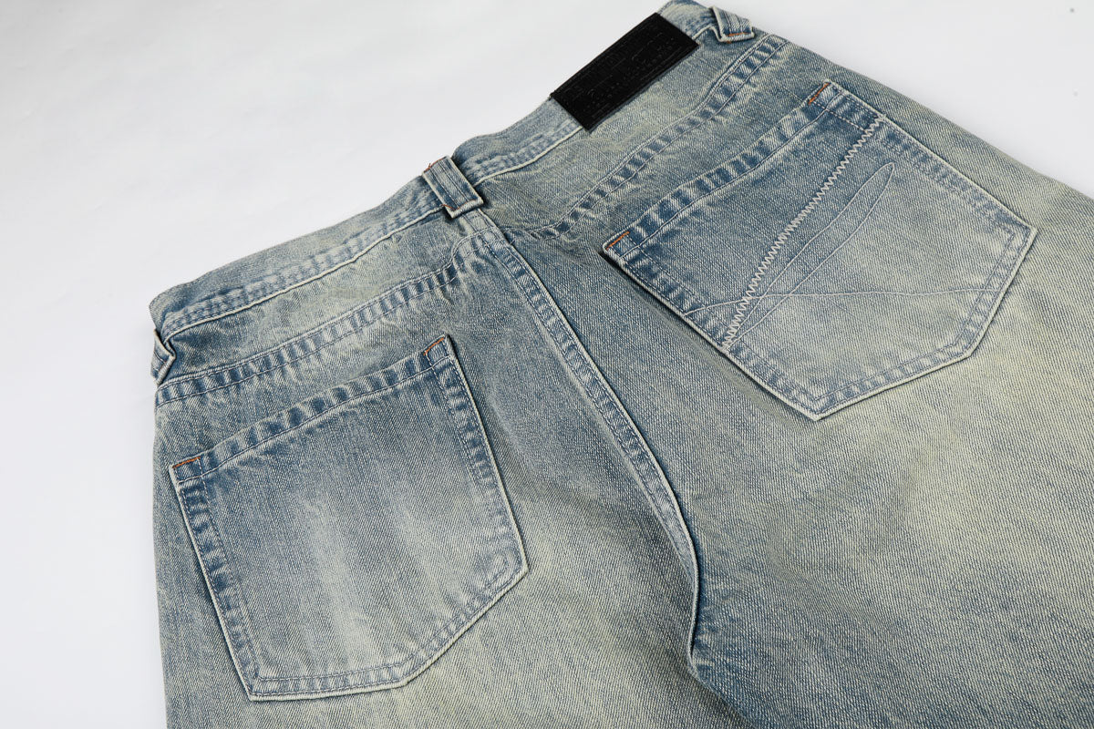 Baggy Scimitar Denim Pant