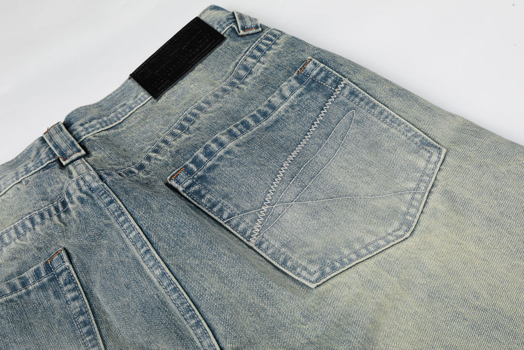 Baggy Scimitar Denim Pant