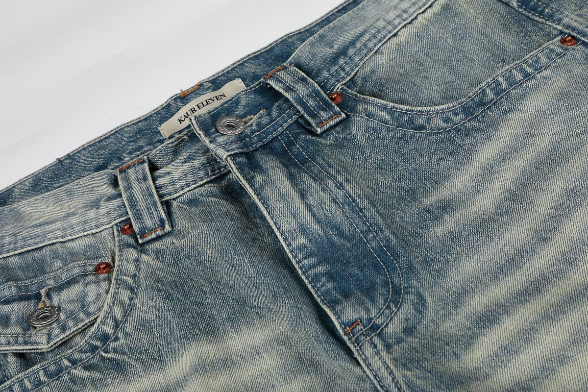 Baggy Scimitar Denim Pant