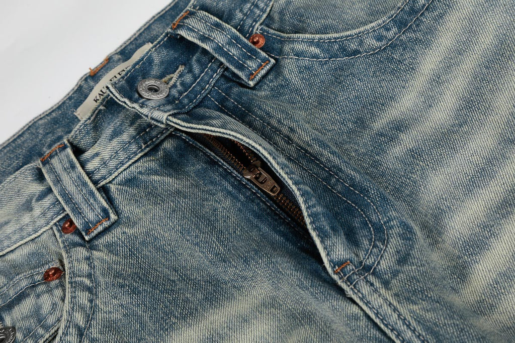 Baggy Scimitar Denim Pant