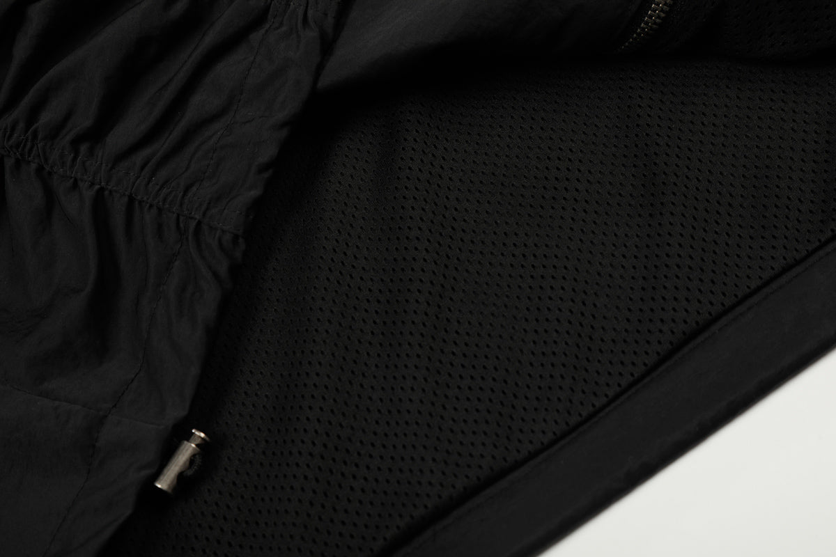 Nylon Zip-Up Jacket
