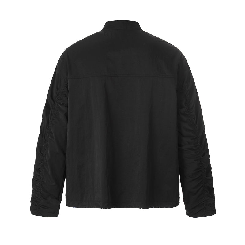 Nylon Zip-Up Jacket