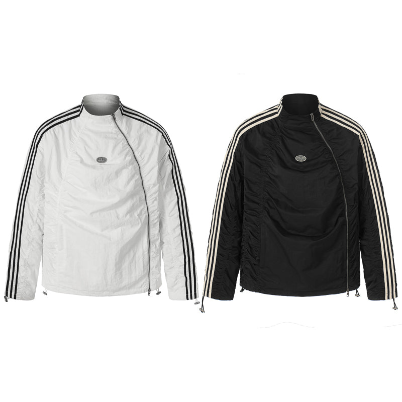 Nylon Zip-Up Jacket