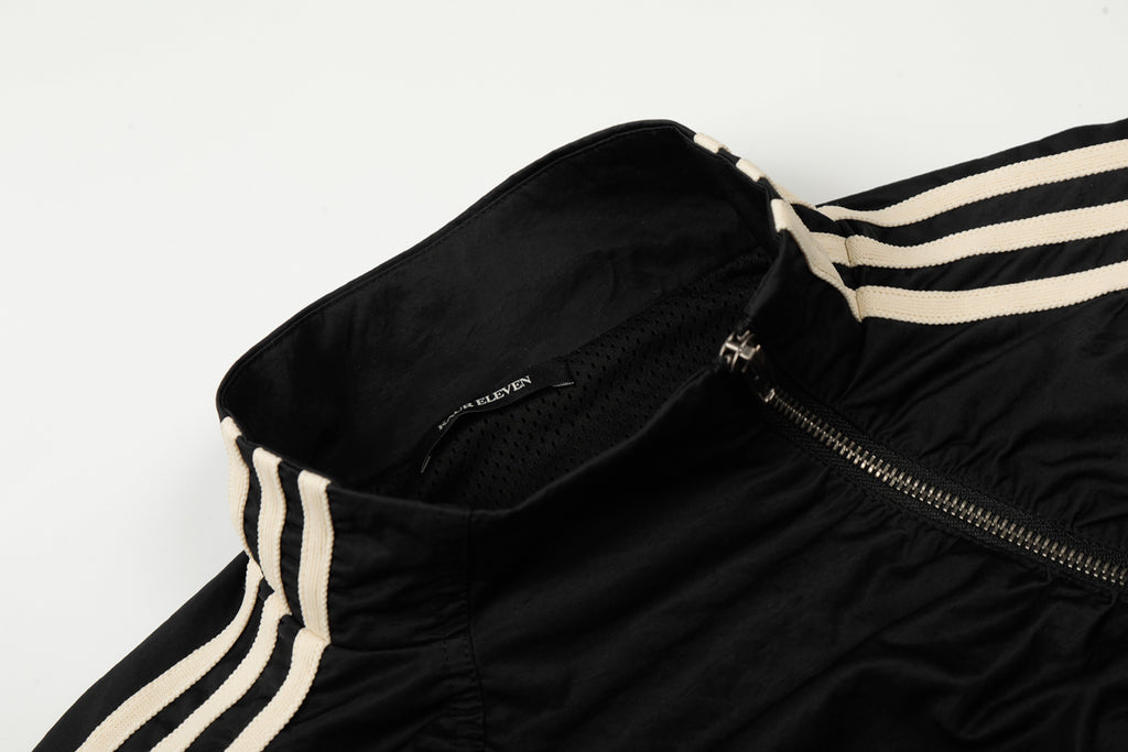 Nylon Zip-Up Jacket