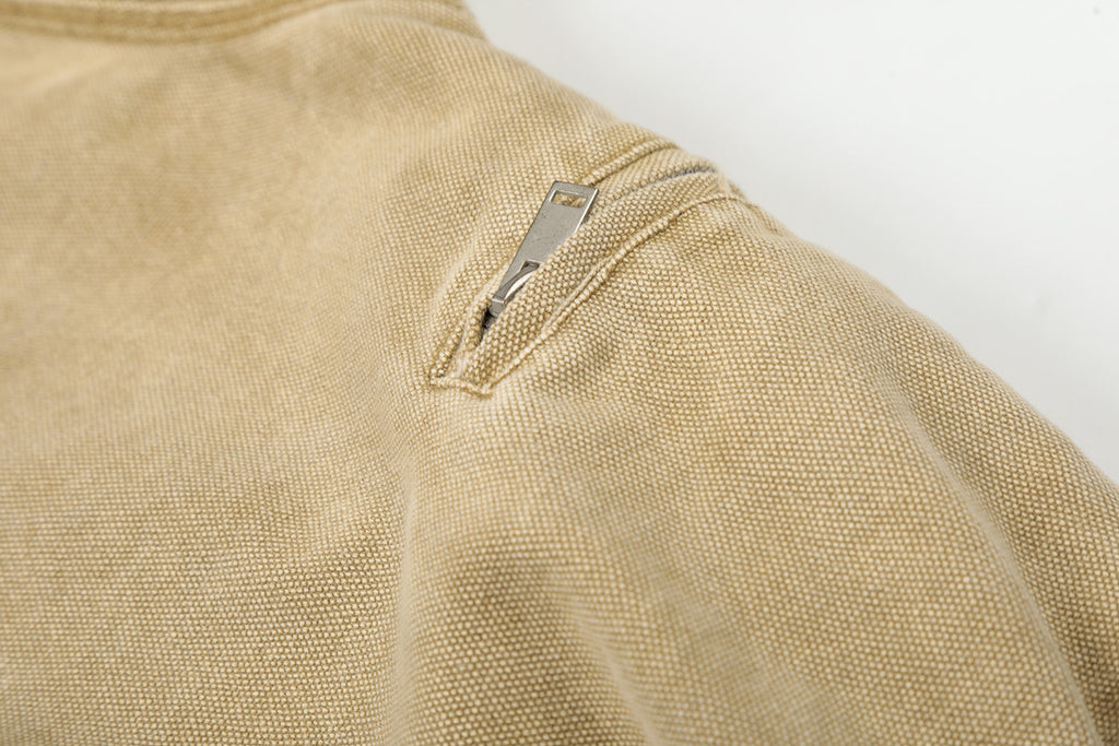 Distressed Workwear Barn Jacket