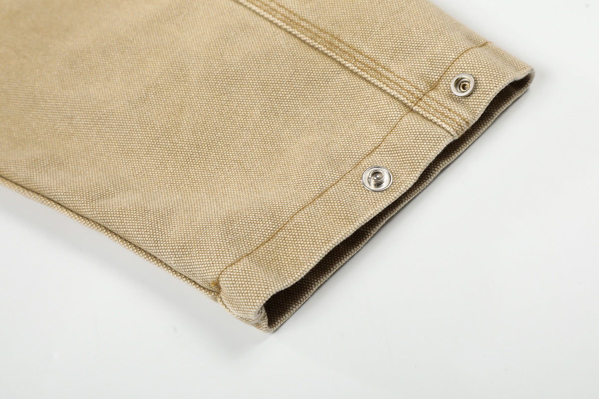 Distressed Workwear Barn Jacket