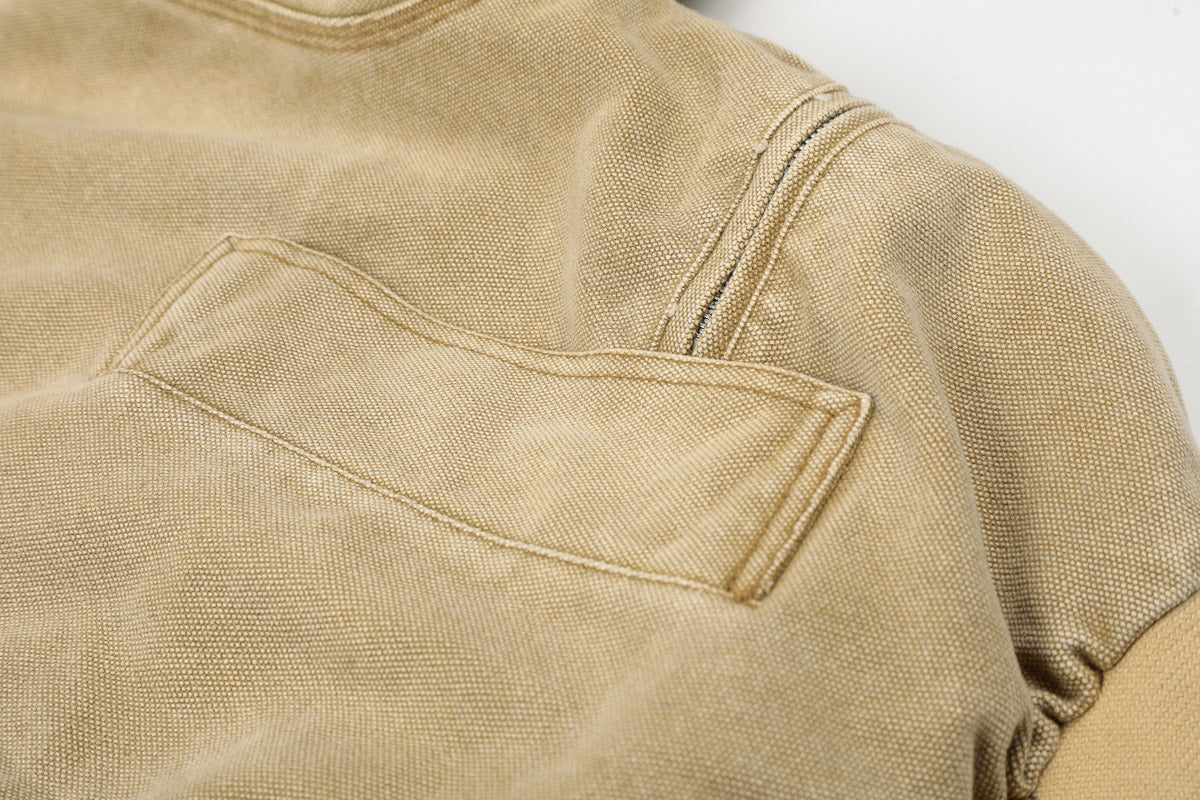 Distressed Workwear Barn Jacket