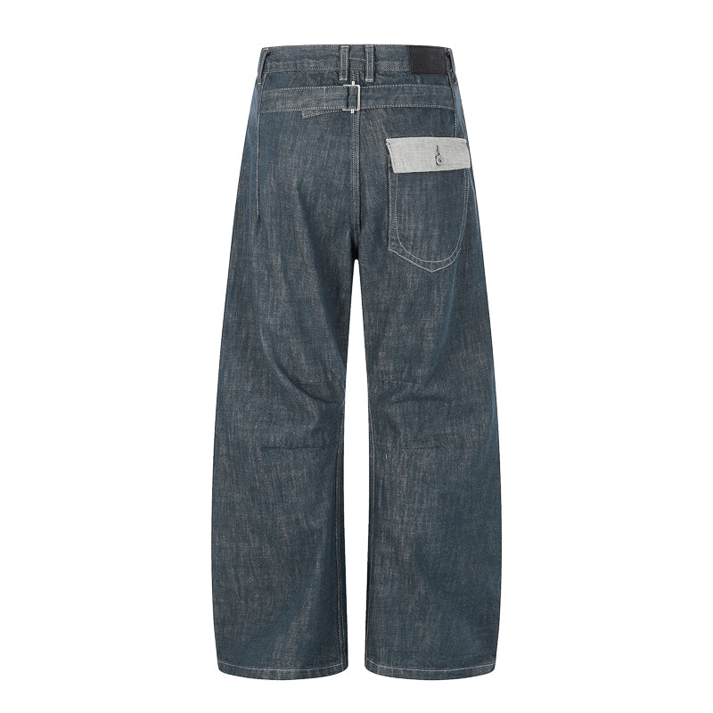 Baggy Scimitar Denim Pant